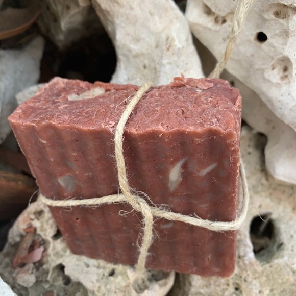 Handmade Prickly Pear bar soap - Picture 2 of 3